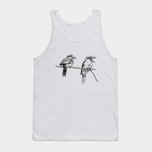 Kookaburra Ink Drawing Tank Top